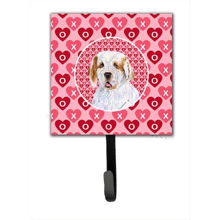 Carolines Treasures Clumber Spaniel Leash Or Key Holder SS4500SH4
